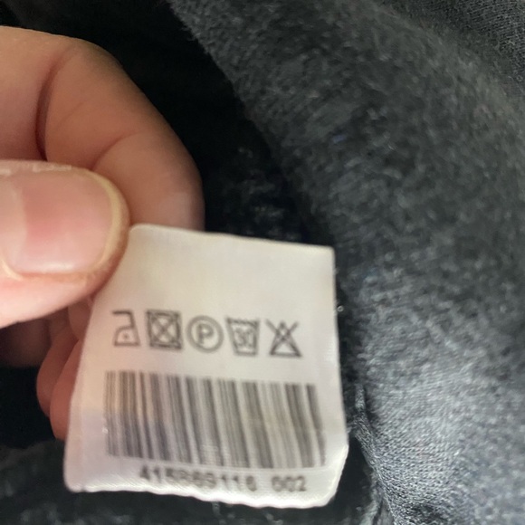 Nike Lab White Label Full Zip Up Black Hoodie Men’s Size XL Made In Italy - Picture 8 of 10